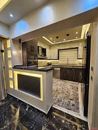 أشكال وتصميمات مطابخ أمريكان مفتوحة